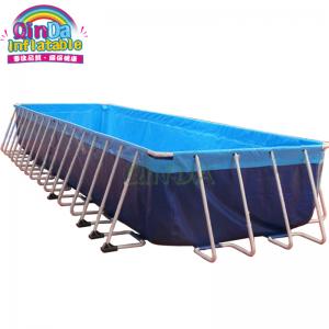 Above ground water park games giant adult steel frame swimming pool