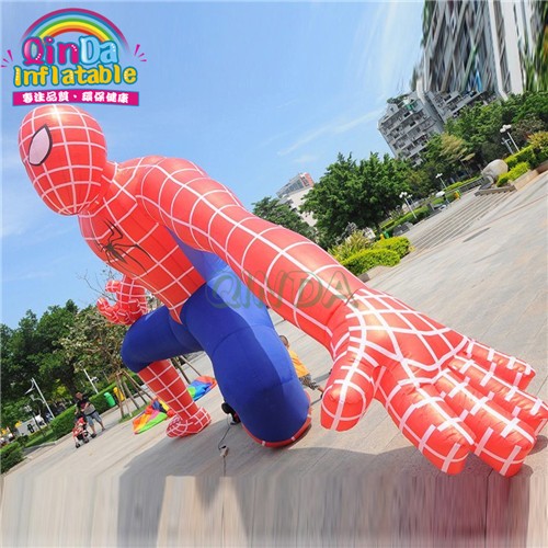 Advertising inflatable Spiderman cartoon model