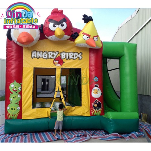Angry Birds Inflatable bouncy castle games, inflatable bouncer