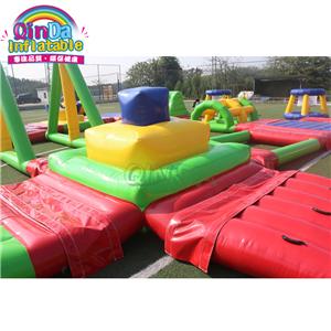 Aqua Inflatable Water Game / Floating Inflatable Sea Waters Park Price