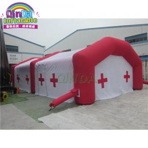 Portable airtight army inflatable military tent, inflatable hospital medical tent