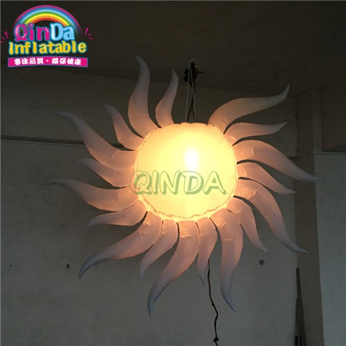 Attractive inflatable LED lighting hanging star for wedding/party