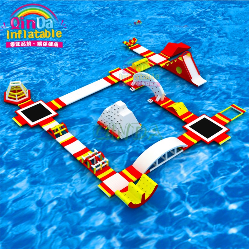 Bouncia 165 Capacity New Floating Inflatable Water Park