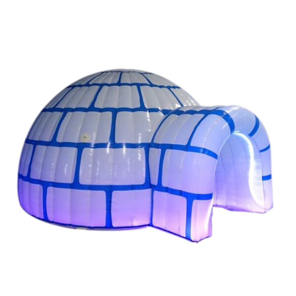 Customized outdoor camping dome house inflatable soccer dome tent