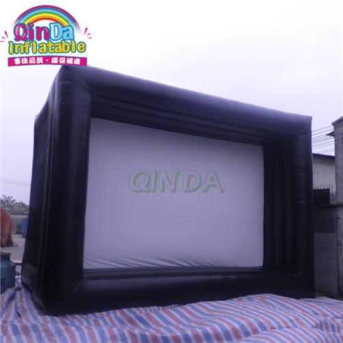 Classic high quality outdoor inflatable advertising screen / inflatable movie