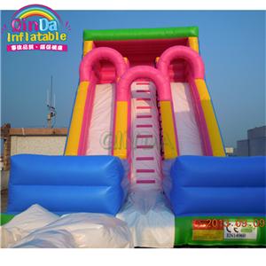 Commercial Inflatable Water Slide ,Pink Inflatable Slide For Sale