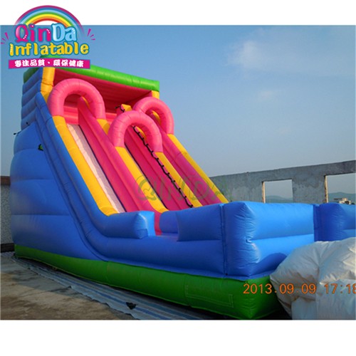 Commercial Inflatable Water Slide ,Pink Inflatable Slide For Sale