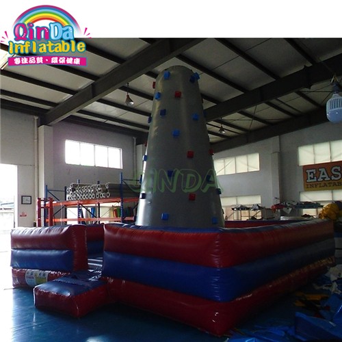 Custom inflatable climbing wall amusement park equipment inflatable climbing tower