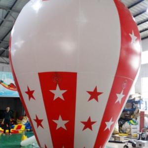 Customize height inflatable advertising ground balloon with brand for sale