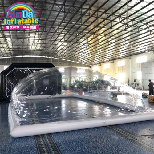 Customized Pool Cover Transparent Air Inflatable Swimming Pool Dome