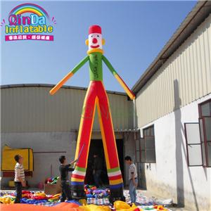 Customized inflatable cartoon sky air dancer model dancing man for advertising