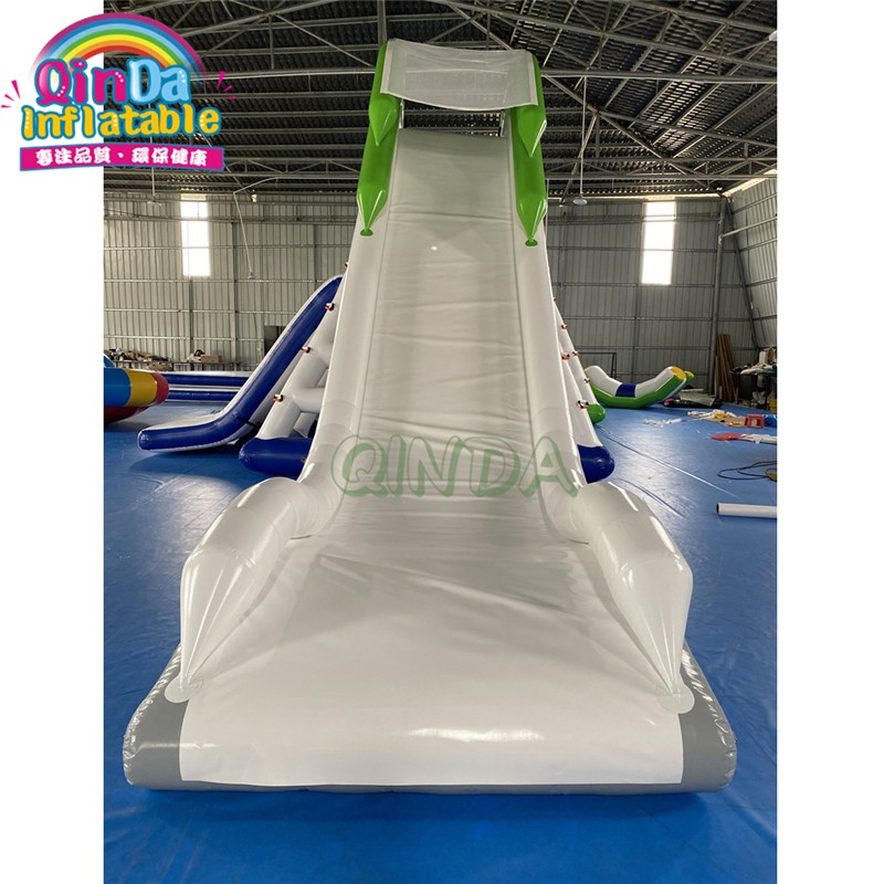 Customized inflatable yacht water slide for luxury boat party