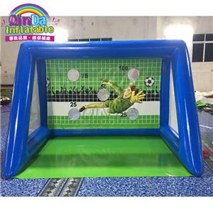 Durable PVC Inflatable Football Goal, Inflatable Soccer Goal for Sport Games