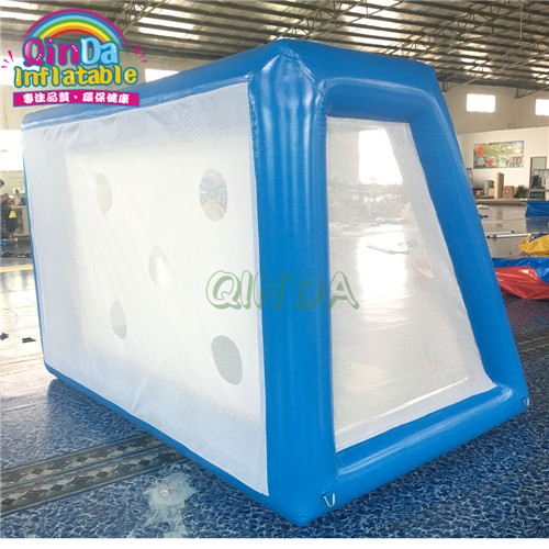 Durable PVC Inflatable Football Goal, Inflatable Soccer Goal for Sport Games