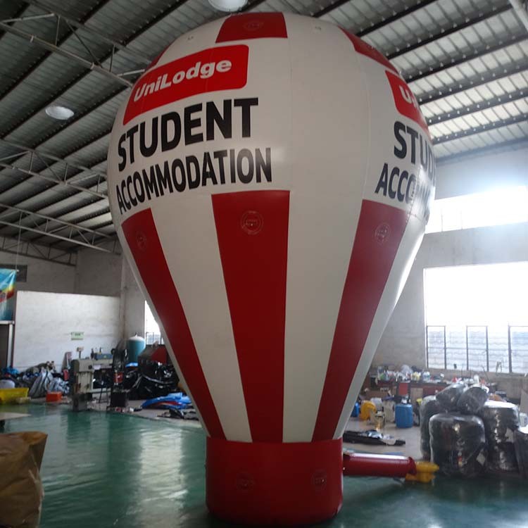 Giant Colorful Inflatable Ground balloon/Inflatable Standing Ground Ballon