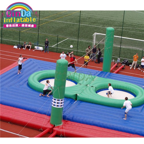 Inflatable Bossaball Tennis Court Inflatable Volleyball Court for Sale