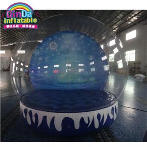 Inflatable Christmas Balls Decoration snow globe for Decoration Advertising