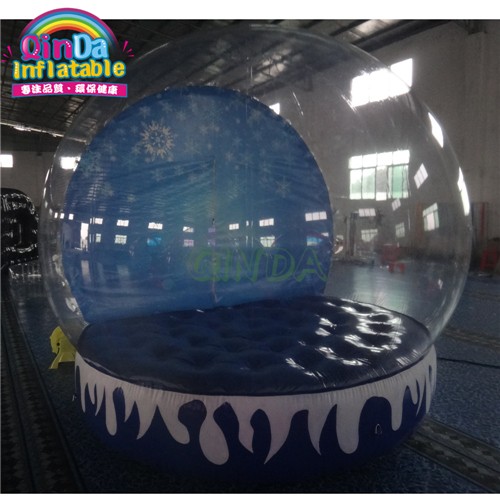 Inflatable Christmas Balls Decoration snow globe for Decoration Advertising