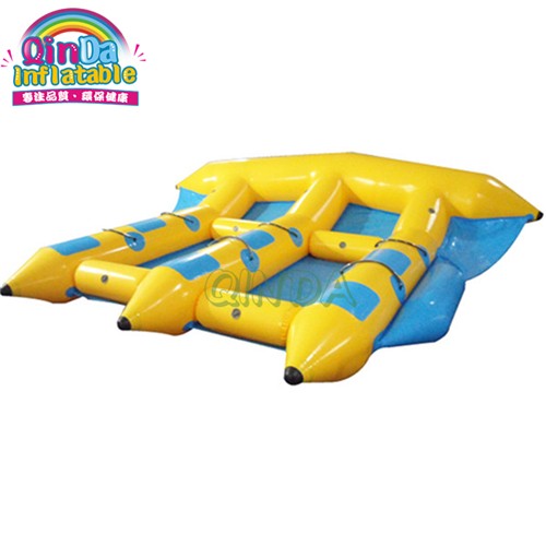 Inflatable Flying Fish Water Sea Games Floating Banana Boat