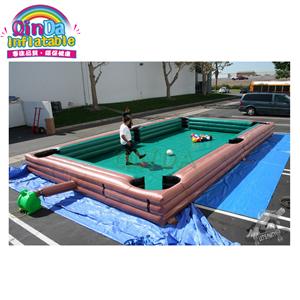 Inflatable Football Snooker & Billiard Tables Soccer Games 