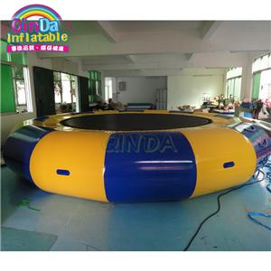 Inflatable Water trampoline floating water jumping bed