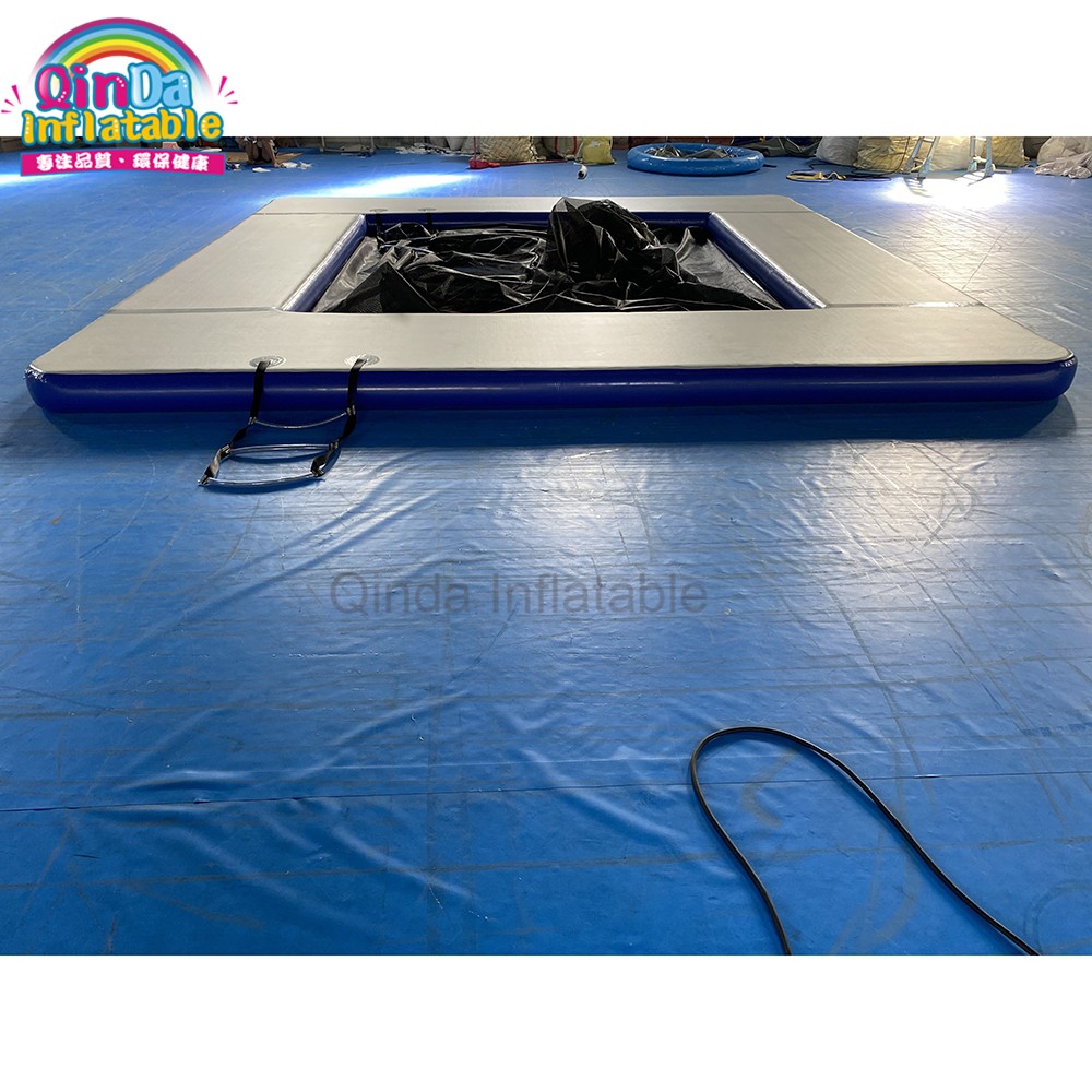 customized Inflatable Yacht Swimming ocean Pool With Net 