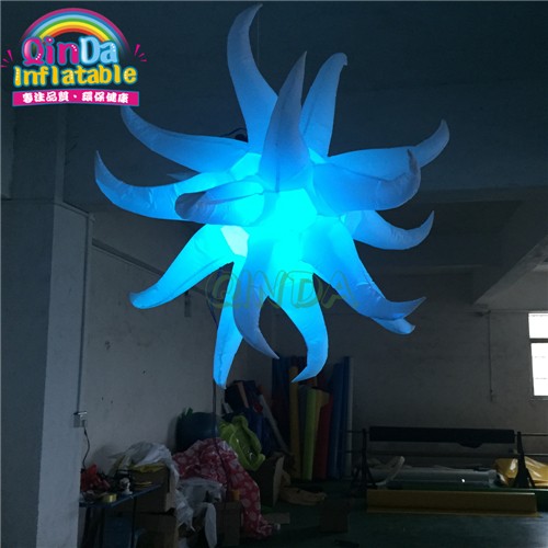 Giant led inflatable star balloon/Inflatable led star/Inflatable led lighting for decoration