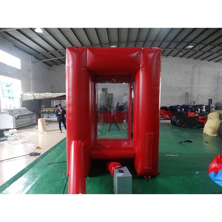 Inflatable money machine cube cash grab catching booth for sale , Cash Grab Machine