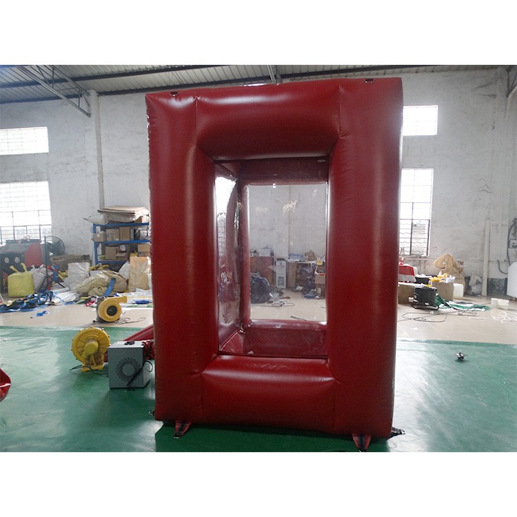 Inflatable money machine cube cash grab catching booth for sale , Cash Grab Machine
