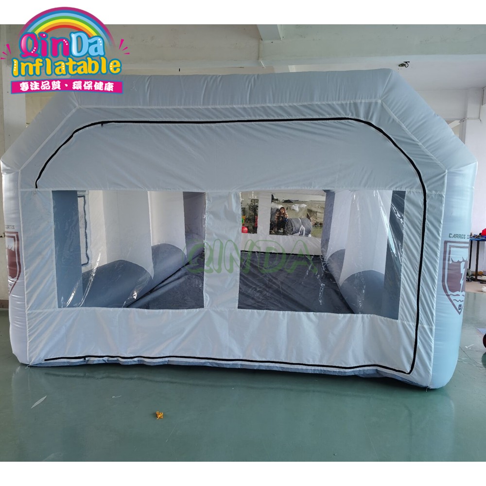 Hot sale inflatable spray booth, portable inflatable paint booth for car maintaining