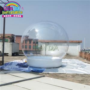 Inflatable transparent dome bubble tent outdoor camping tent