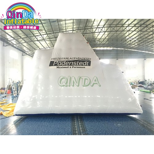 Inflatable water iceberg rock climbing toy water climbing toy water paradise 