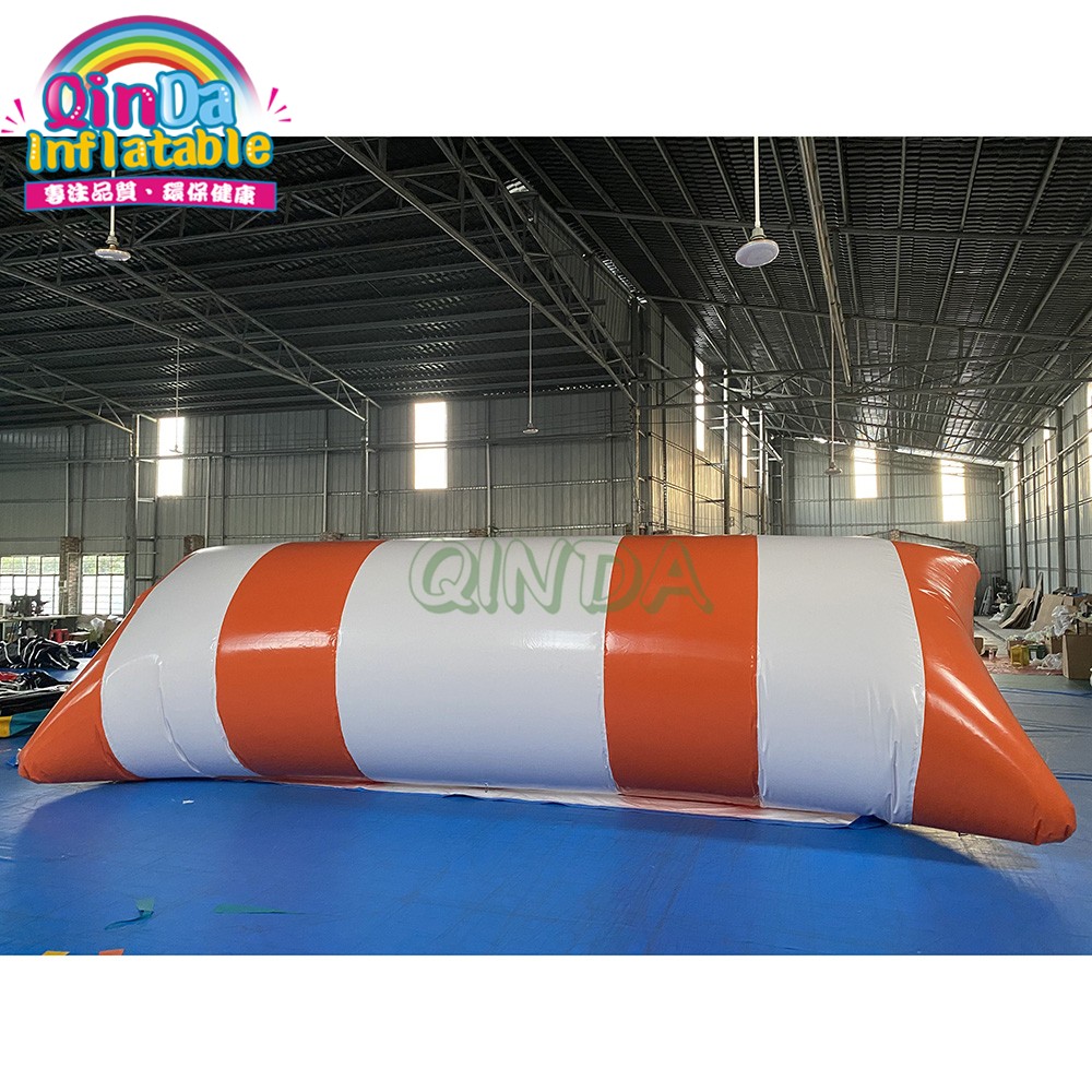 Inflatable water pillow customized inflatable water jumping blob for adults