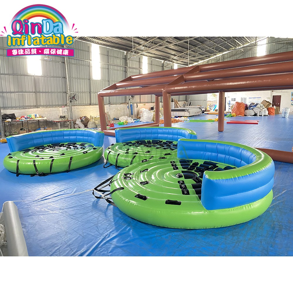 Inflatable water towable boat 3m diameter inflatable flying crazy UFO