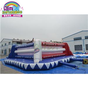 Inflatable Bouncer Jumping Wrestling Ring / Kids Inflatable Boxing Bouncer Games