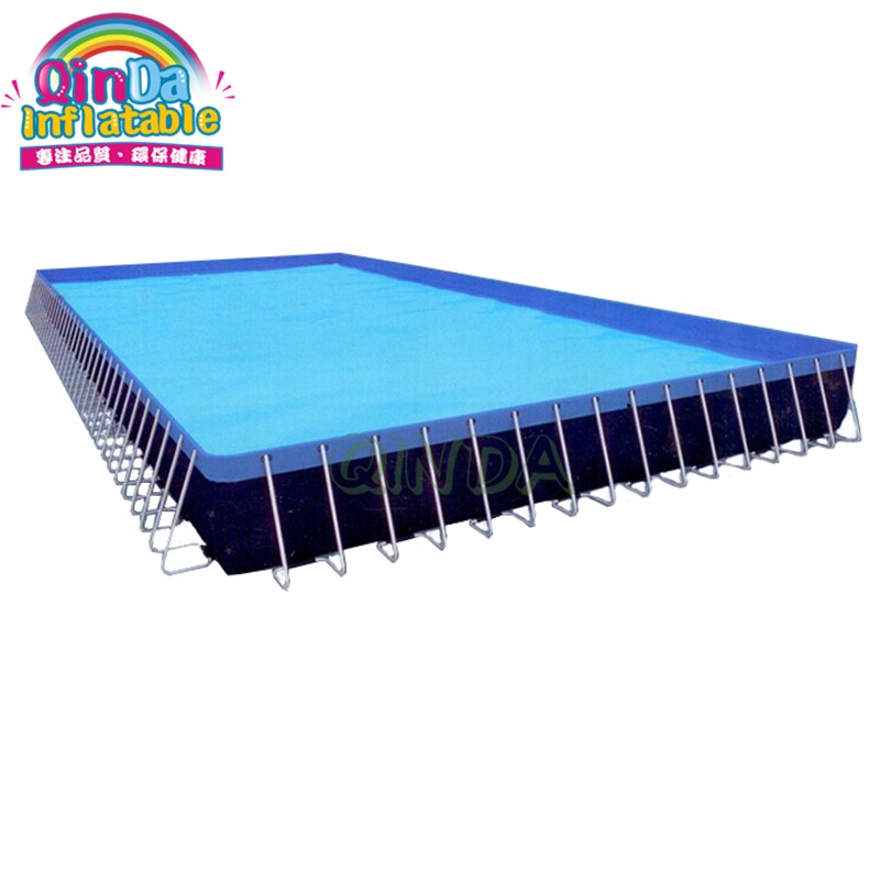 Metal Frame Steel Removable Swimming Pool Above Ground Water Park Pool swimming training pool
