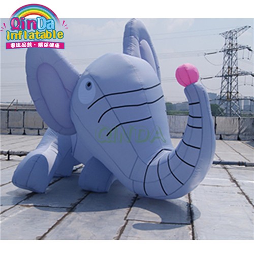 Mini Cutie Inflatable Cartoon Inflatable Elephant Inflatable Advertising