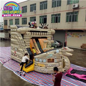 New Design Octopus Pirate Boat Bouncer Inflatable Pirate Ship
