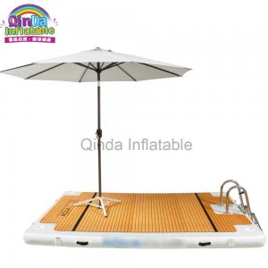 Ocean Yacht Use Floating Island Inflatable Docks