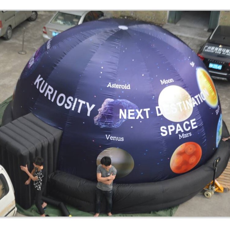 Outdoor Projection Inflatable Planetarium Dome Tent