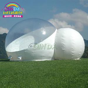 Outdoor camping Inflatable clear bubble dome tent for hotel