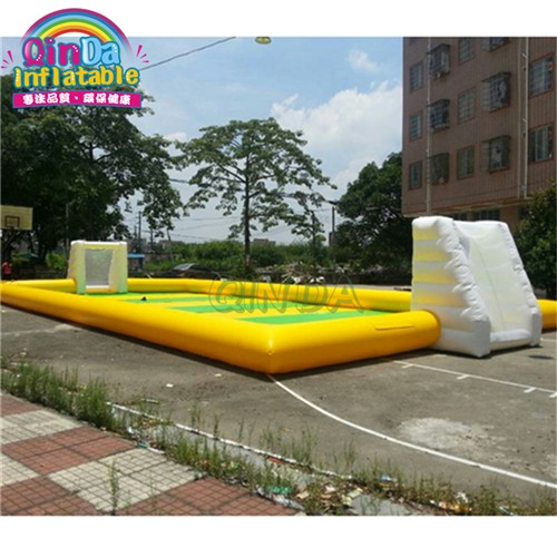 Outdoor inflatable football pitch inflatable soccer field