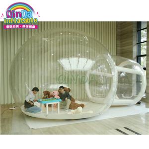 PVC transparent inflatable bubble hotel room as Inflatable Bubble Lodge Tent