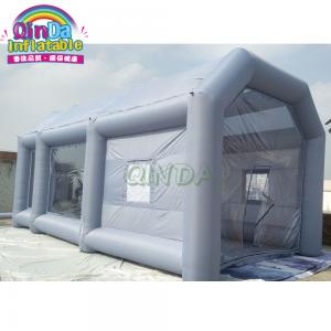 Portable PVC Inflatable Car Painting Spray Booth Garage Tent