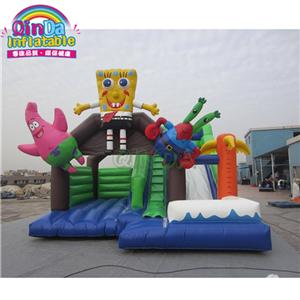 SpongeBob inflatable bouncer/ bounce castle/ jumping castle for kids 