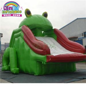Summer water park swimming pool use climbing pvc children inflatable frog slide