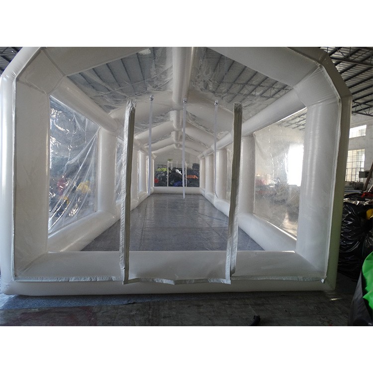 air tight inflatable transparent clear tent tunnel for event 