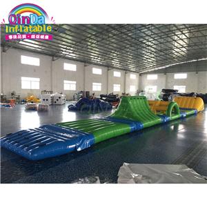 Adult giant slide commercial kids floating obstacle course equipment sport game aquapark price inflatable water park