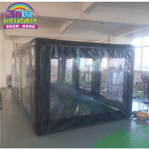 Transparent inflatable car capsule , inflatable car garage tent , inflatable car showcase for sale