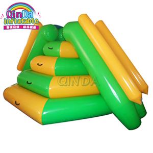 inflatable floating slide on water,water park use inflatable climbing slide for sale